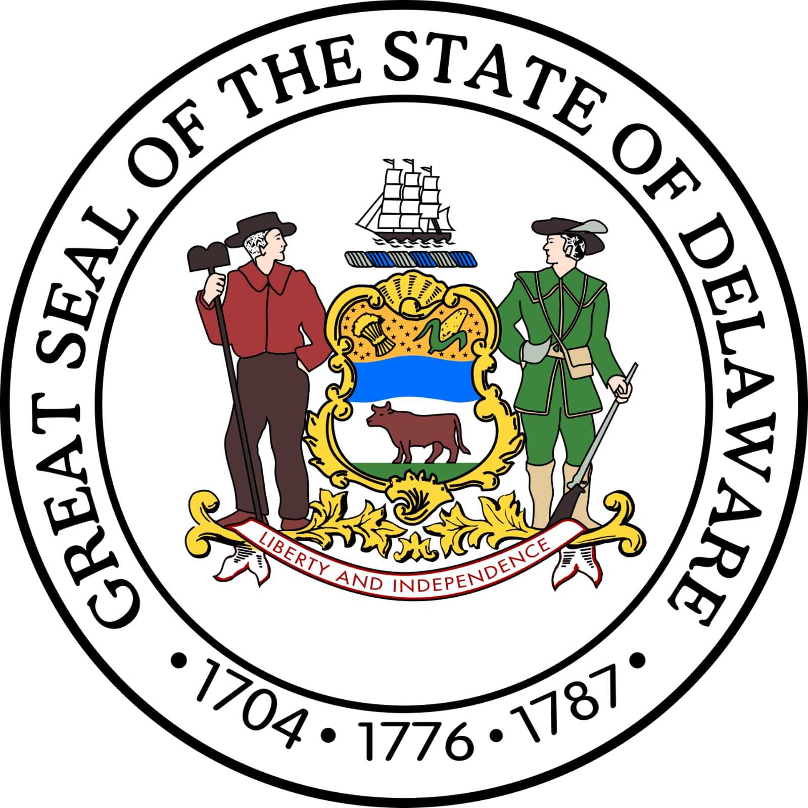 Great Seal Of The State of Delaware